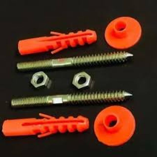 Asian Wash Basin Fastner (Fixing Screw Set) 1 Pair