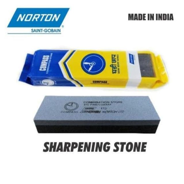 Norton Ghadi Chaap sharpening Stone 6 Inch