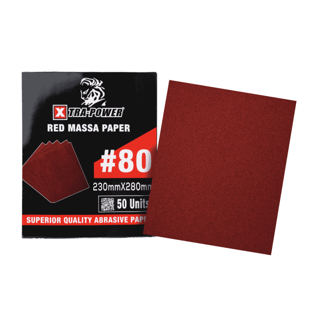 RED MASSA PAPER 230MMX280MM #80