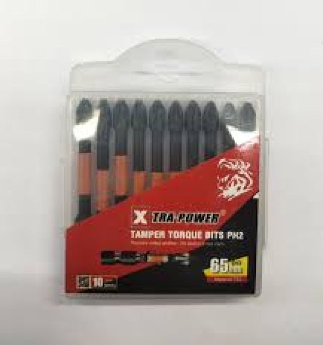 TAMPER TORQUE BITS 65MM